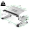 Uncaged Ergonomics WorkezCoolLaptopCoolingStand2Fans3UsbPortMousePadLapDesk, WECs WECS - alternate 10